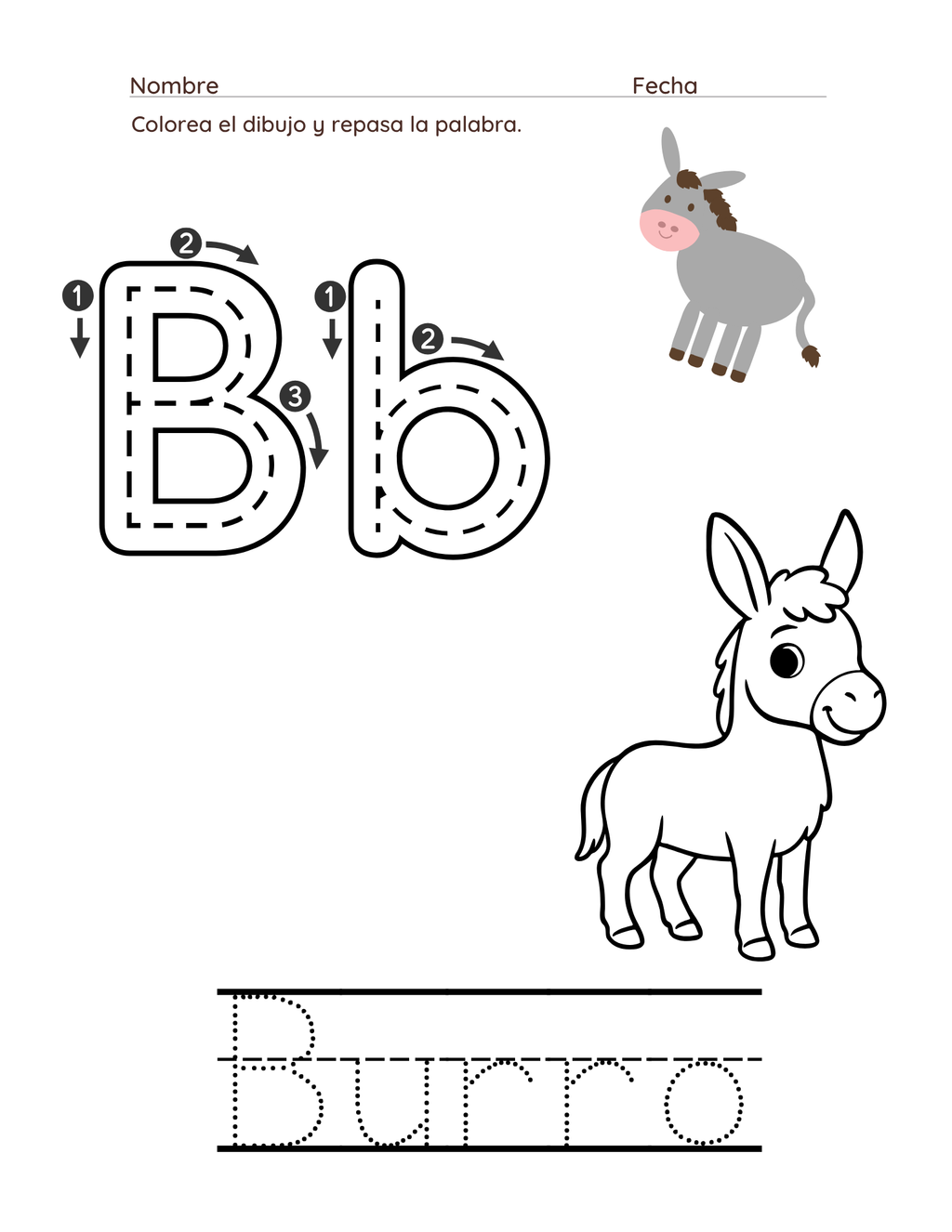 ABC Libro para Colorear