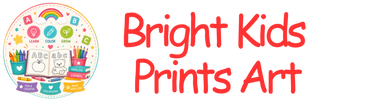 Bright Kids Prints Art - Home